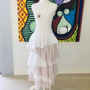 SEM Sunshine Sweetie  Sleeveless Tiered Maxi Dress
SUZE 4